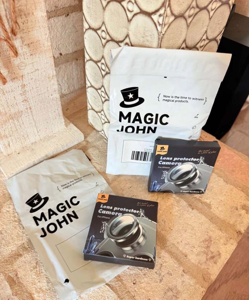 MAGIC JOHN Camera Lens Protector for iPhone 16 Pro / 16 Pro Max
